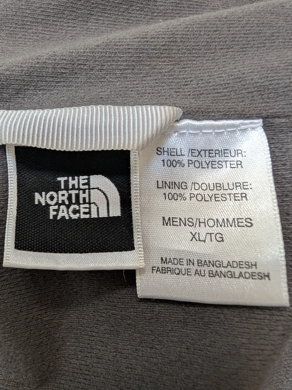 The North Face Men's Gray Windbreaker Jacket